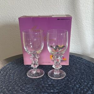 MIckey and Minnie Pair Glass Set